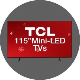 Big Savings 115 Inch TCL Mini LED TVs